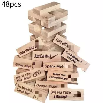 Супер Блок Непослушная Башня Игра Для Взрослых Парные Занятия Идеи для Свиданий Ночь