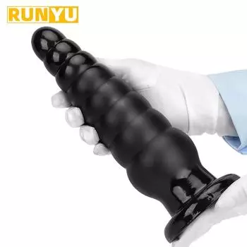 Супер большая анальная Анальная пробка, огромный анальный фаллоимитатор, анус, большая анальная пробка, расширительный массажер простаты, анальный мастурбатор для мужчин, секс-игрушки для взрослых