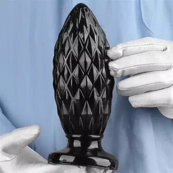 Супер большой черный стимулирующий мягкий анальный штекер присоска анальные секс-товары игрушки для взрослых