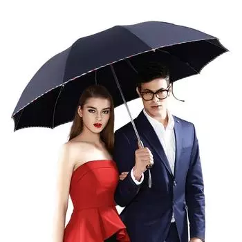 Супер большой деловой зонт мужской дождевик женский компактный ветрозащитный зонтик 3 flod большой высококачественный зонт для улицы Parapluie новый красный