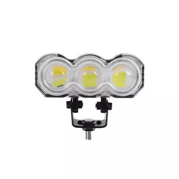 Super Bright 3Lens Headlight White Yellow RGB Driving Fog Lamp Car Accessorie 1 pc