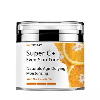 Super C+Even Skin Tone Cream для ухода за кожей шеи, крем для лица, увлажняющий, отбеливающий, осветляющий крем 5g