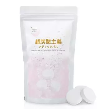 Super Carbonated Medic Bath Bicarbonate Bath Salts Tablet Carbonated Bath Salts Health Bicarbonate Ion 16g x 30 Tablets [Quasi-drug]