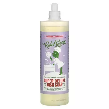 Super Deluxe Dishwasher Detergent, Lavender & Grapefruit, 16 Fl Oz (473 Ml)