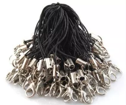 Супер дешевые разные товары 1 магазин 100 шт. набор кольцо кольцо омар ремешок натуральный камень Power Stone нить серебро нет. Полудвойной (черный