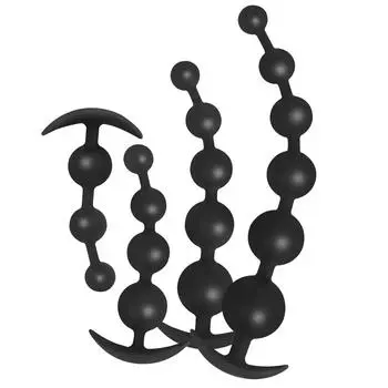 Супер длинные анальные шарики Анальная пробка Массаж простаты Большая анальная пробка Вагинальные шарики Анальная стимуляция Дилдо Глубокий анальный секс-игрушка