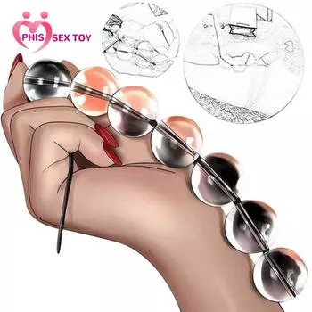 Супер длинные стеклянные анальные бусины, большая анальная пробка, дилатадор, акриловые анальные шарики, массаж простаты, вагинальная пробка, секс-игрушки для пар S