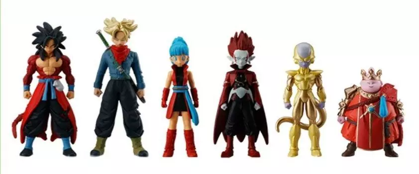 Super Dragon Ball Heroes Skills Figure 02 6 типов полный набор