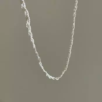 Супер Фея сверкающее ожерелье из металла Twist Женское нишевое высокочувствительное индивидуальное модное универсальное ожерелье на шею цепочка на ключицу