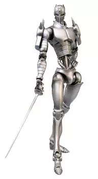 Супер фигурка движение Bizarre Часть 3 Колесницы JoJo s Adventure 3.Серебро (воспроизведение)