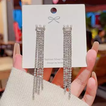 Серьги Super Flash Full Diamond Pearl с жемчужинами, расширенные чувства, новые роскошные серьги с характером, тонкие серьги с изображением лица Джокера, женские