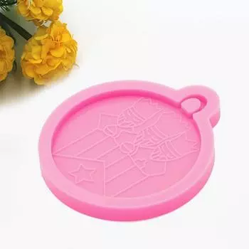 Супер глянцевая форма из эпоксидной смолы в виде мудреца Пуэрто-Три, брелок, подвеска, силиконовая форма, сделай сам, поделки, ювелирные изделия