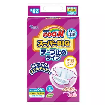 Super Goon 28 листов [Клейкая лента BIG] (15~35 кг) белый