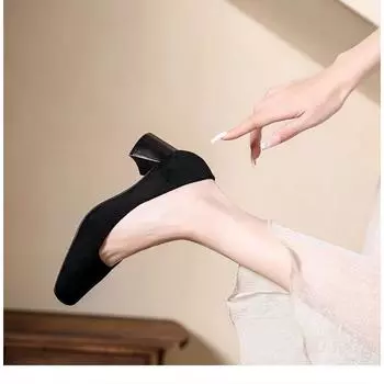 Super High Heel Pointed Shallow Patent Leather High Heel Fashion Elegant Shoes Women Thin Heel Platform Work Shoes Zapatos Mujer 35 бежевый