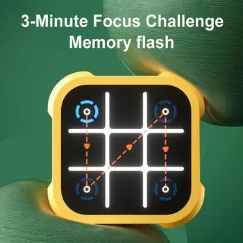 Супер крестики-нолики BOLT шахматы головоломка игрушки 3 в 1 портативная головоломка игровая консоль семейная настольная игра шахматы фиджеты игрушки для детей подарки