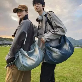 Супер крутые подходящие джинсовые сумки на плечо, индивидуальные, вместительные, портативные сумки через плечо