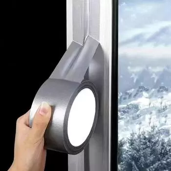 Супер липкая лента для ремонта труб, водонепроницаемая, сильная герметизирующая лента для ковров, самодельная лента для украшения дома, клейкая лента для фиксации ковров 5cmX10m серебряный