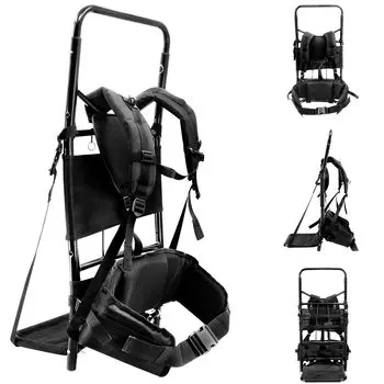 Super load backpack with backpack carrying mountain folding 80kg, chassis, lightweight, aid, backpack, carrying, fishing, luggage, camping, climbing,