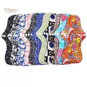 Супер-магазин красоты, менструальные прокладки из бамбукового хлопка, многоразовые, моющиеся, гигиенические 4#