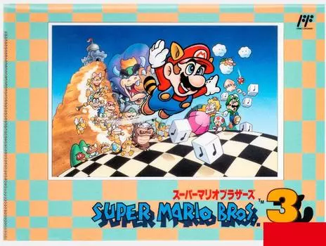 Super Mario Brothers 3 Clear File Double Pocket Nintendo Tokyo Limited Товары