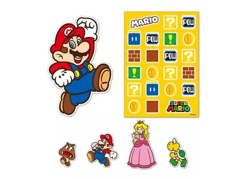 Super Mario Decoration Sticker (Mario)