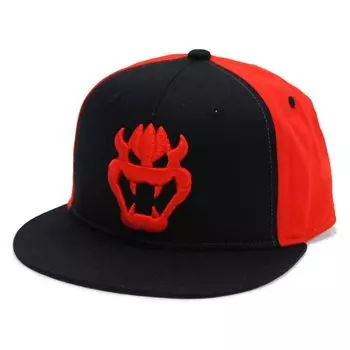Super Mario Low Cap Боузер чёрный