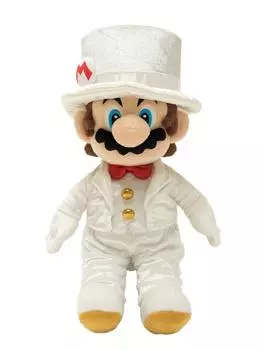 Super Mario Odyssey Мягкая игрушка Марио Высота 38см (Свадебный стиль)