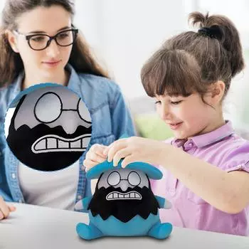 Супер милая плюшевая игрушка, трогательный компаньон, глупый и милый дизайн, мягкий, сопровождающий каждый сладкий One Size