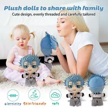 Супер милая плюшевая игрушка, трогательный компаньон, глупый и милый дизайн, мягкий, сопровождающий каждый сладкий One Size