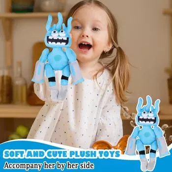 Супер милая плюшевая игрушка, трогательный компаньон, глупый и милый дизайн, мягкий, сопровождающий каждый сладкий One Size