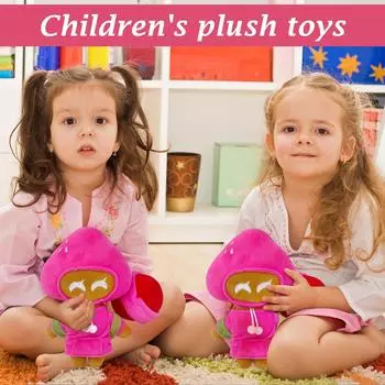 Супер милая плюшевая игрушка, трогательный компаньон, глупый и милый дизайн, мягкий, сопровождающий каждый сладкий One Size