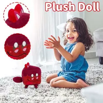 Супер милая плюшевая игрушка, трогательный компаньон, глупый и милый дизайн, мягкий, сопровождающий каждый сладкий One Size