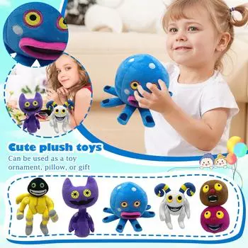 Супер милая плюшевая игрушка, трогательный компаньон, глупый и милый дизайн, мягкий, сопровождающий каждый сладкий One Size