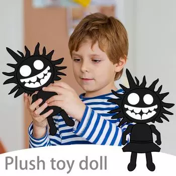 Супер милая плюшевая игрушка, трогательный компаньон, глупый и милый дизайн, мягкий, сопровождающий каждый сладкий One Size