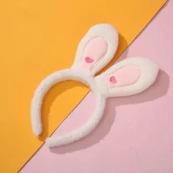 Супер милая шерстяная повязка на голову с кроличьими ушками для женщин, для вечеринки, выступления, праздника, принцессы, для милых девочек