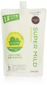 SUPER MILD Супермягкий шампунь, сменная упаковка 1 л [большая емкость]