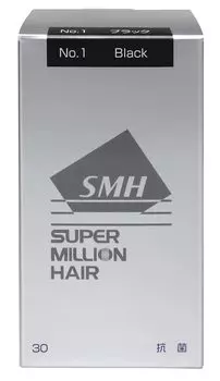 Super Million Hair 30 г 75 Черный (примерно раз)