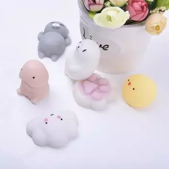 Супер милые белые тюлени Squishies, забавные игрушки-симуляторы, игрушки в подарок 2
