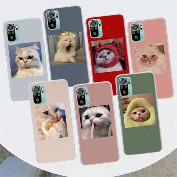 Супер милый чехол для телефона с котенком и котенком для Xiaomi Redmi Note 10 Pro Max 10S 9 9S 9T 8 8T 11T 11S 11 5G 11E 7 6 5 4X, чехол Redmi Note 10S