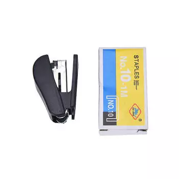 Супер Мини-Степлер Для Домашнего Офиса, Бумаги, Переплетного Станка, Степлер, Супер Мини-Степлер Random