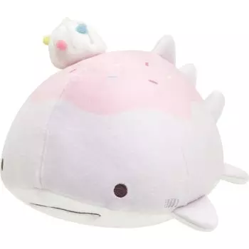 Super Mochimochi Round Stuffed Toy MO56601 San-X Jinbe-san (S) Same-san