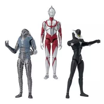 Super Motion Alpha Ultraman Shin Ultraman Zarabu set (Ultraman Mefilas) 3-piece