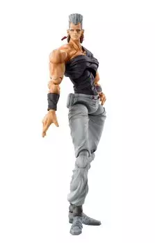 Супер подвижная фигурка Bizarre Adventure Part Polnareff примерно 160 мм окрашенная подвижная фигурка JoJo s 3 JP. ПВХ, АБС и нейлон