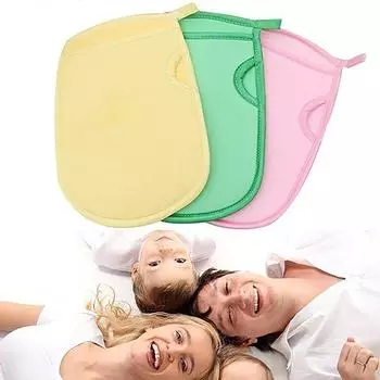 Супер мягкая отшелушивающая варежка для ванны безболезненная для кожи губка PVA для детей и взрослых перчатки для купания прочное полотенце для душа синий