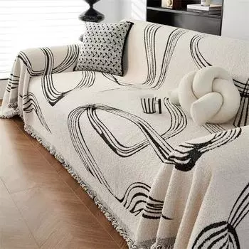 Супер мягкий клейкий осенне-зимний плюшевый чехол для дивана, чехол для дивана, цельный чехол для дивана, одеяло 180*130cm
