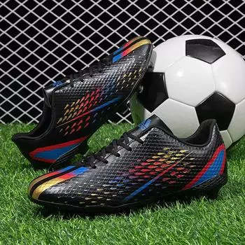 Супер новые футбольные бутсы мужские и женские с низким верхом AG шипы студенческие кампусные профессиональные тренировочные кроссовки для футбола на открытом воздухе 39 синий