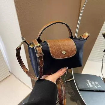 Супер огненная мини-сумка для девочек Niche, портативная сумка для пельменей, высококачественная нейлоновая сумка-мессенджер для мобильного телефона оранжевый