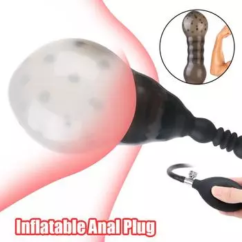 Супер огромные секс-игрушки 18 надувная анальная пробка для мужчин и женщин большая анальная пробка большая расширяемая