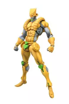 Супер подвижная фигурка Bizarre Adventure Part 165 мм окрашенная подвижная фигурка JoJo s 3 The World приблизительно. ПВХ, АБС и нейлон