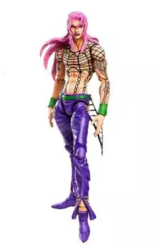 Супер подвижная фигурка Bizarre Часть 5 Дьяволо указана Хирохико JoJo s Adventure 63. (цвет Араки)